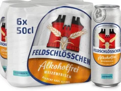 Feldschlösschen Bier Weizenfrisch alkoholfrei 6 x 0.5 l
