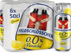 Feldschlösschen Panaché 0.0% Zitrone 6 x 0.5 l