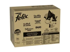 Felix Nassfutter AGAIL Doppelt lecker Fleisch, 120 x 85 g