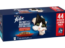 Felix Nassfutter AGAIL Fleisch Auswahl, 44 x 85 g