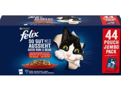 Felix Nassfutter AGAIL Fleisch Auswahl, 44 x 85 g