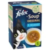 Felix Nassfutter Soup Original Fisch 6 x 48g