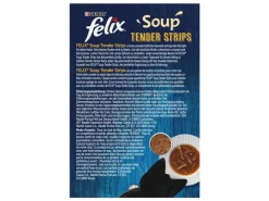 Felix Nassfutter Soup Original Fleisch, 6 x 48g