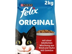 Felix Trockenfutter Original Fleisch 2 kg