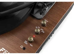Fenton Plattenspieler mit Bluetooth RP162 Braun