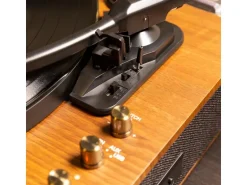 Fenton Plattenspieler mit Bluetooth RP162 Braun