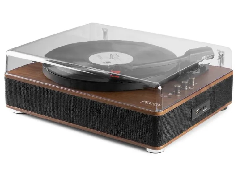 Fenton Plattenspieler mit Bluetooth RP162 Braun