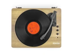 Fenton Plattenspieler mit Bluetooth RP162 Hellbraun