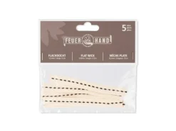 Feuerhand Flachdocht, 1.25 x 12 cm, 5 Stück