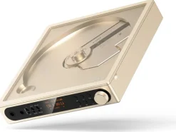 FiiO CD Player Titanium Gold, 0.96 Zoll LCD