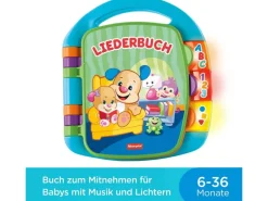 Fisher-Price Musikspielzeug Lernspass Liederbuch
