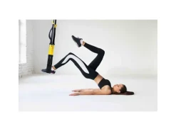 Fitcom Schlingentrainer Gelb/Schwarz, 270 cm