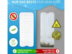 Flipline rutschfest, BPA-frei 40 x 100 cm, Weiss