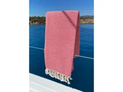 Foutastic Likya – Red Baumwolle dunkelrot 95 x 190 cm