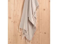 Foutastic Retro – Beige (60 x 110) Baumwolle Beige 110 x 60 cm