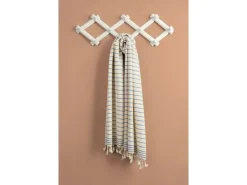 Foutastic Strandtuch Capri Weiss, Blau
