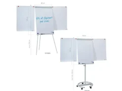 Franken Flipchart Eco Mobil 68 cm x 105 cm