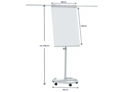 Franken Flipchart Eco Mobil 68 cm x 105 cm