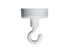 Franken Hakenmagnet Ø 37 mm, 1 Stück, Weiss