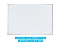 Franken Magnethaftendes Whiteboard X-tra!Line 90 cm x 120 cm, Weiss