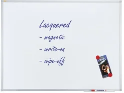 Franken Magnethaftendes Whiteboard X-tra!Line 90 cm x 120 cm, Weiss