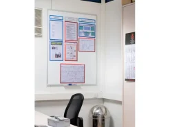 Franken Magnethaftendes Whiteboard X-tra!Line 45 cm x 60 cm, Weiss