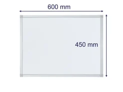 Franken Magnethaftendes Whiteboard X-tra!Line 45 cm x 60 cm, Weiss