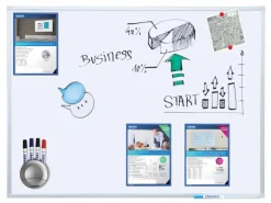 Franken Magnethaftendes Whiteboard X-tra!Line 45 cm x 60 cm, Weiss