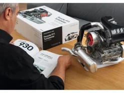 Franzis Bausatz Porsche 911 Turbomotor 1:3, Deutsch/Englisch