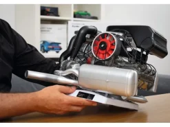 Franzis Bausatz Porsche 911 Turbomotor 1:3, Deutsch/Englisch