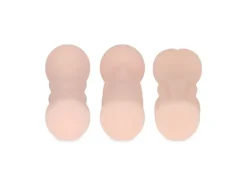 Friend with Benefits Set von 3 Masturbatoren Beige