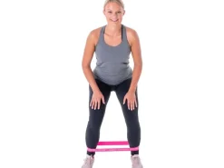 FTM Fitnessband 3er-Set, leicht bis stark, Lila/Rosa/Grau