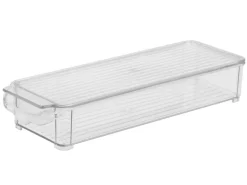FTM Kühlschrankorganizer 4-teilig, Transparent