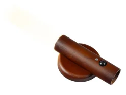 FTM Wandleuchte mit Lichtsensor, Dunkelbraun, 2 Stk.