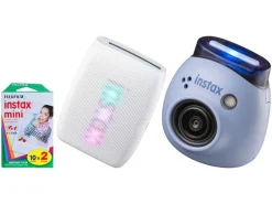 Fujifilm Fotokamera Instax Pal inkl. mini Link 3 und Film Blau