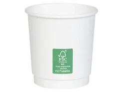 FURBER Einweg-Kaffeebecher 120 ml, 50 Stück
