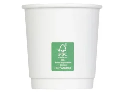 FURBER Einweg-Kaffeebecher 120 ml, 50 Stück