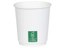 FURBER Einweg-Kaffeebecher 200 ml, 50 Stück