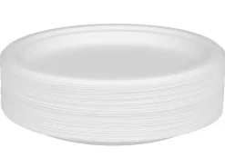 FURBER Einwegteller Ø 22.5 cm, 50 Stück, Weiss