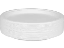 FURBER Einwegteller Ø 26 cm, 50 Stück, Weiss