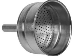 FURBER Espressokocher Chicchi 6 Tassen, Silber