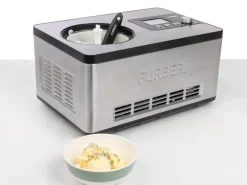 FURBER Glacemaschine Luigi Pro 1.5 l, Edelstahl