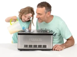 FURBER Glacemaschine Luigi Pro 1.5 l, Edelstahl