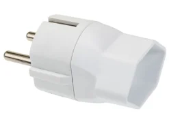 FURBER.power Reiseadapter CH T23 – Schuko Weiss