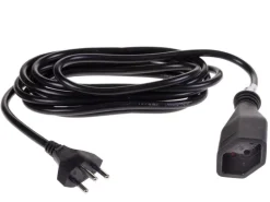 FURBER.power Verlängerungskabel T13-T12 2 m Schwarz