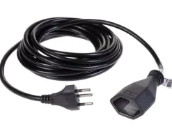 FURBER.power Verlängerungskabel T13-T12 5 m Schwarz