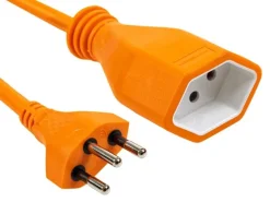 FURBER.power Verlängerungskabel T13-T12 5 m Orange