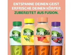 Fusetea Black Ice Tea Peach-Hibiscus 6 x 0.5 l