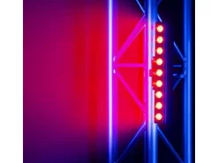 Fuzzix LED-Bar ORION LED Wallwasher 9x 6 W RGBW DMX Schwarz