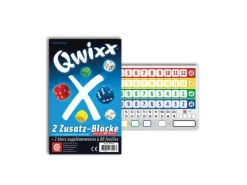 Game Factory Qwixx – Zusatzblöcke 2 x 80 Blatt (mult)